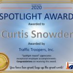 Curtis Snowden – Spotlight Award [February 2020]